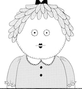 原作のみちゅこ。(c)邑咲奇/ソルマーレ編集部