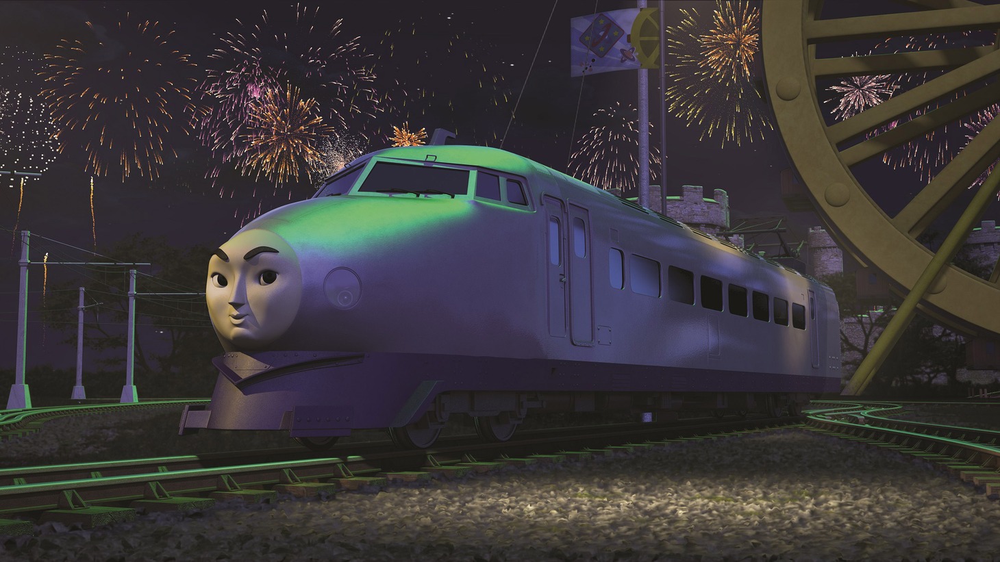 「映画 きかんしゃトーマス おいでよ！未来の発明ショー！」新カット