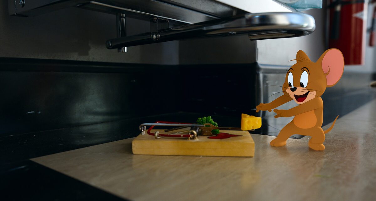 トムとジェリー トムの仕掛けた罠でジェリーがピンチ 本編映像が到着 映画ナタリー