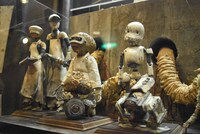 池袋シネマ・ロサの展示より、撮影で使用されたパペット。