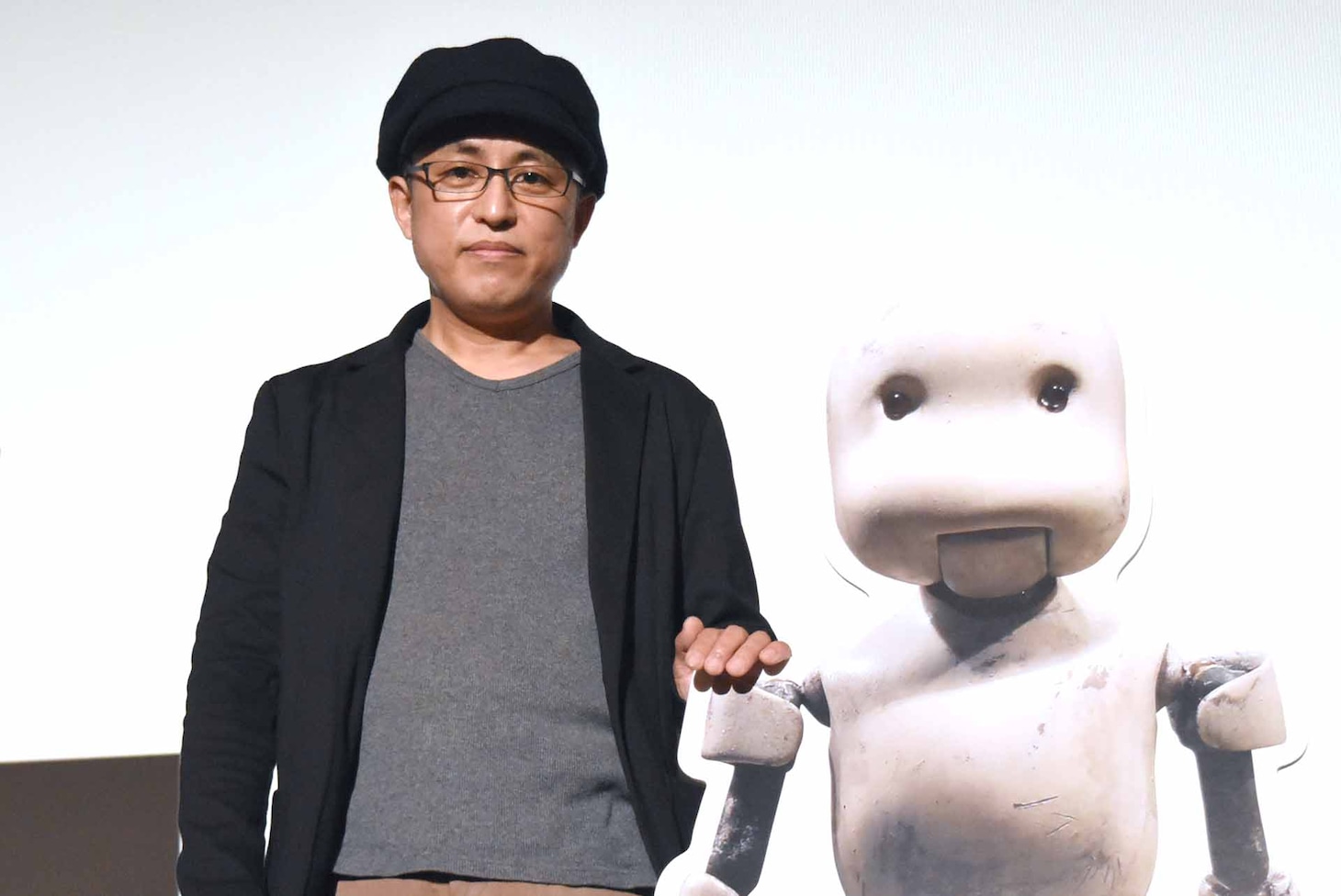 左から堀貴秀、パートン。