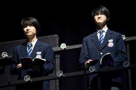 左から田中雅功、高田彪我。