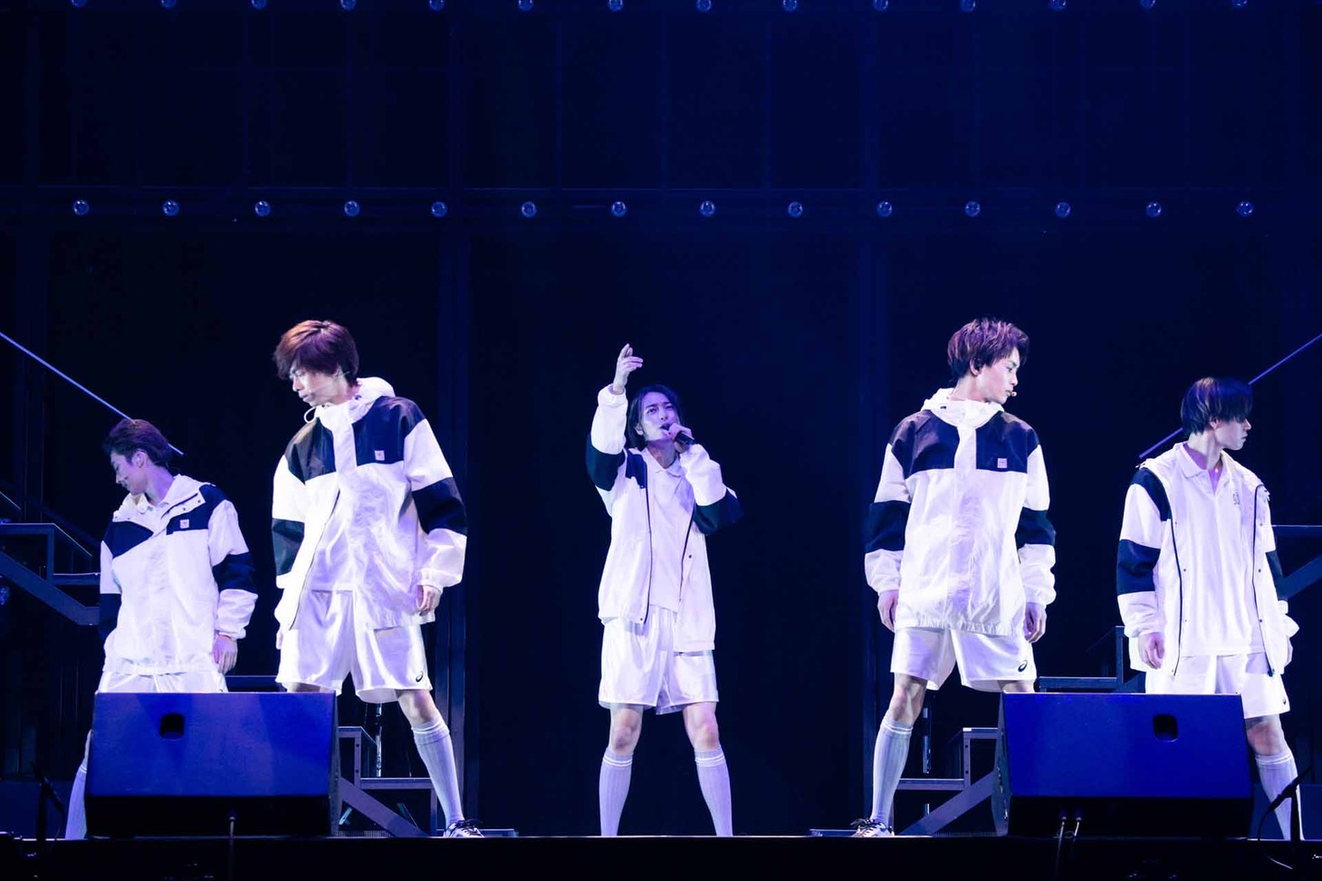 「FAKE MOTION 2021 SS LIVE SHOW」の様子。