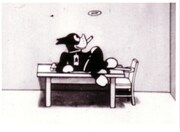 「『のらくろ二等兵』教練の巻・演習の巻」（写真提供：マツダ映画社）