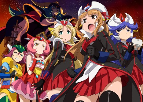 「ロボットガールズZ」 (c)ダイナミック企画・東映アニメーション (c)松本零士・東映アニメーション (c)ロボットガールズ研究所