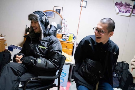 「ゾッキ」メイキング写真