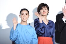 左から奈緒、吉瀬美智子。