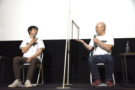 左から前田弘二、高田亮。