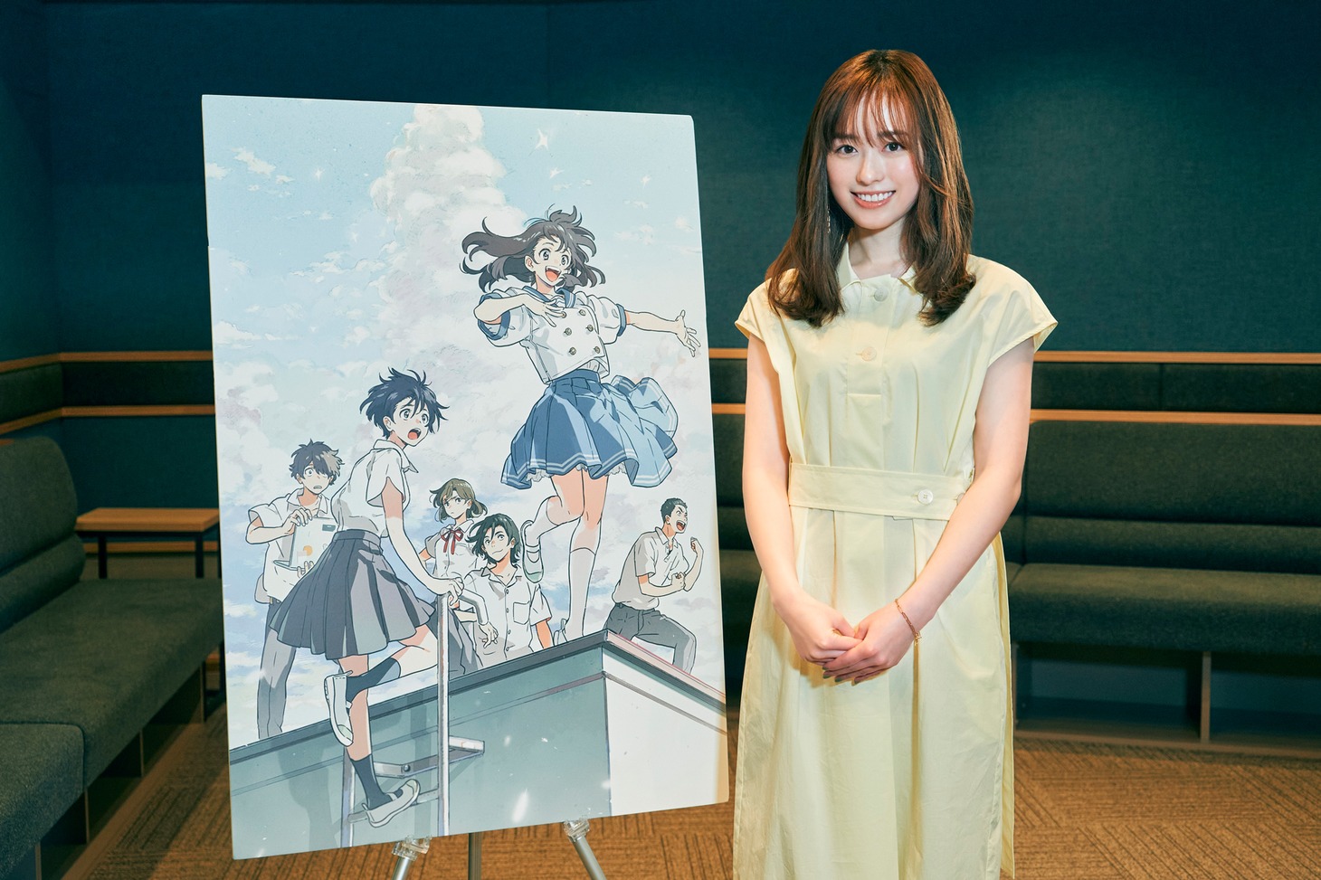 サトミ役の福原遥。