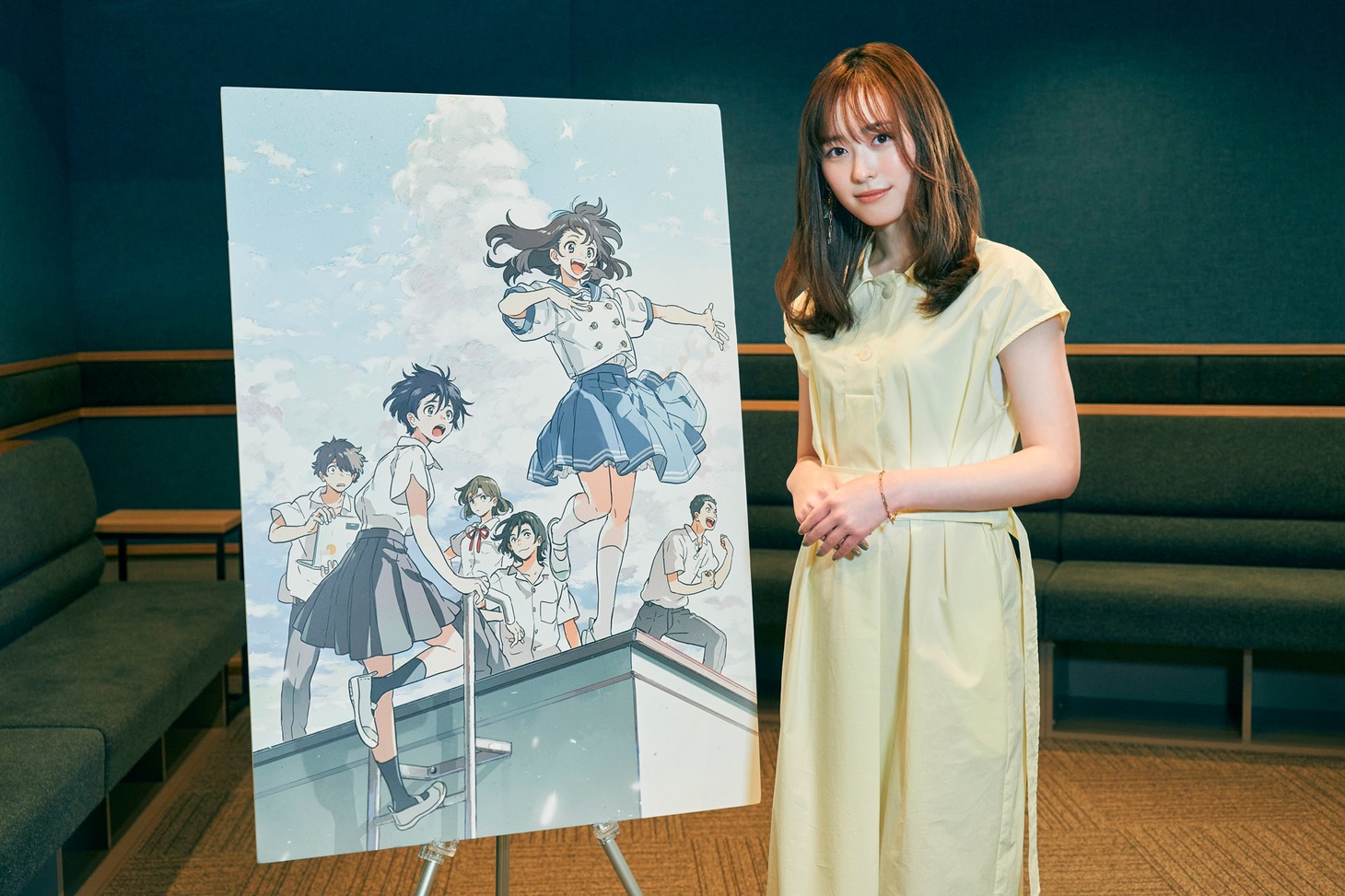 サトミ役の福原遥。
