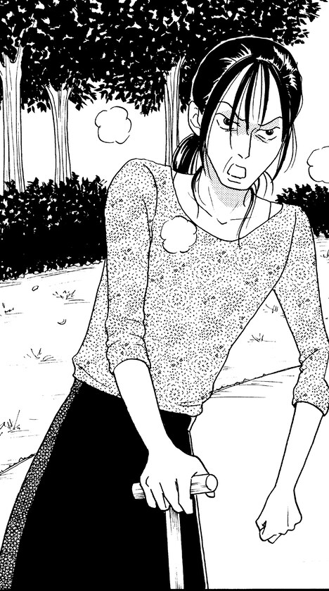 原作の鉄子の母。(c)邑咲奇/ソルマーレ編集部