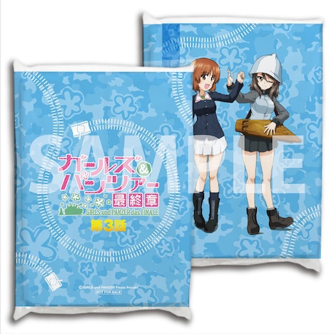 「ガールズ＆パンツァー 最終章 第3話」3週目劇場来場者特典（描き下ろしイラスト掲載ポケットティッシュ）