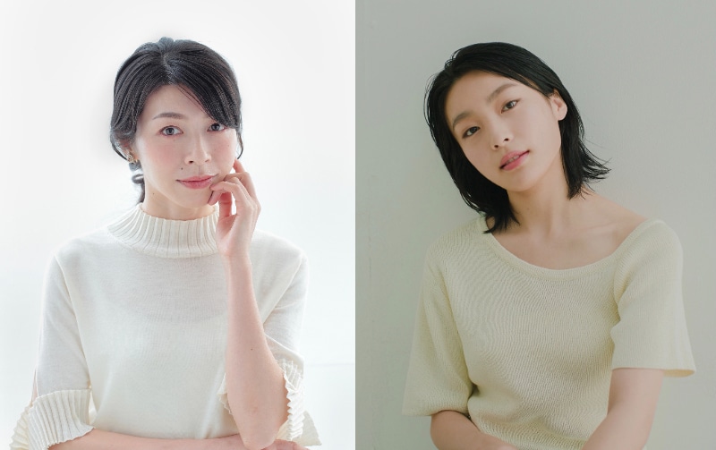 左から小沢まゆ、芋生悠。