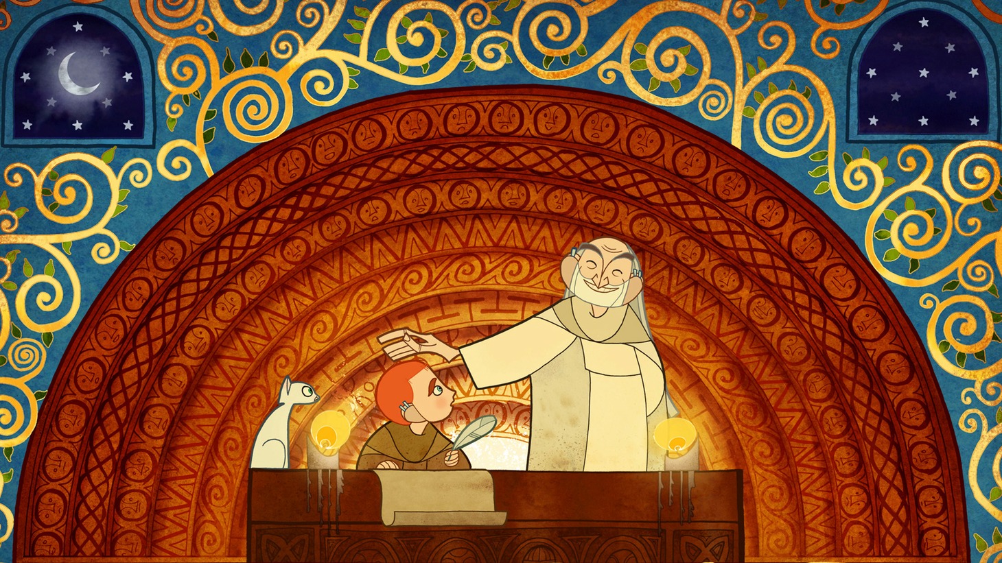 「ブレンダンとケルズの秘密」 (c)Les Amateurs, Vivi Film, Cartoon Saloon