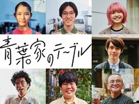 左上から時計回りに鎌田らい樹、大友一生、上原実矩、細田佳央太、芦川誠、中野周平、片桐仁。