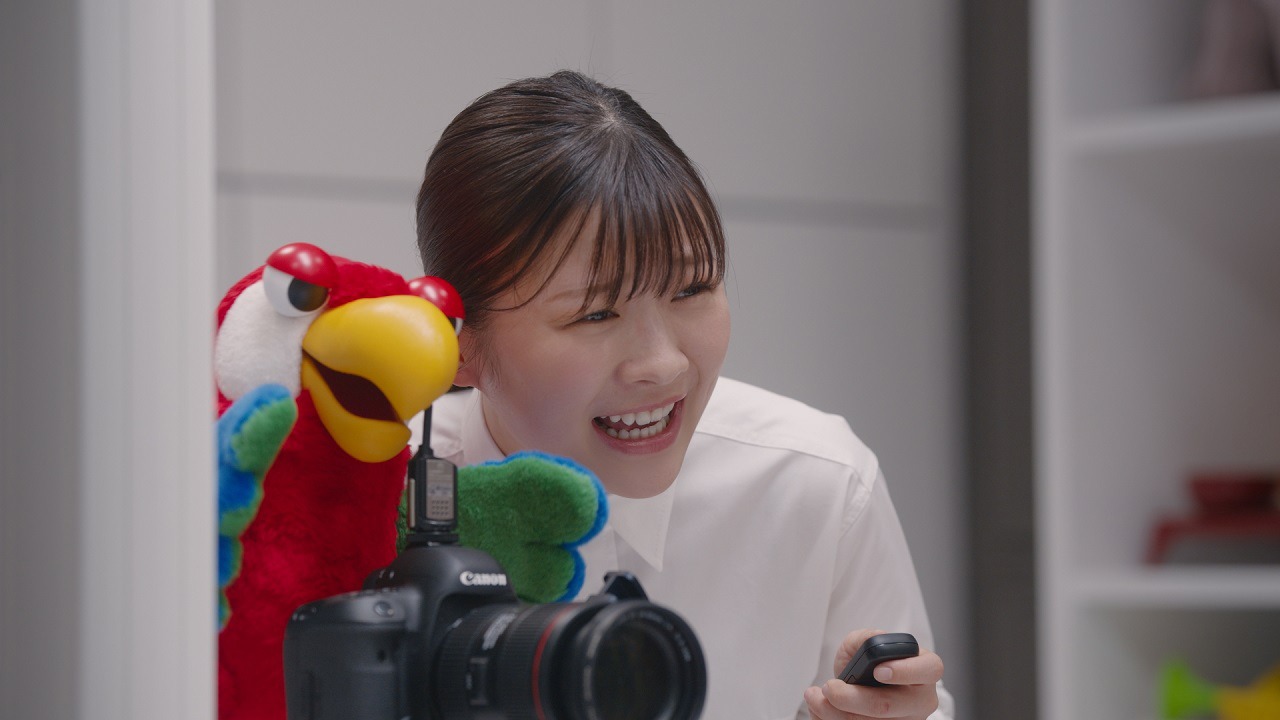 スタジオマリオのテレビCM「マリオで笑おう篇」より。