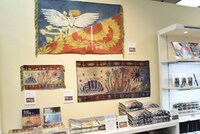 グッズショップの様子。