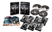 「ジャスティス・リーグ：ザック・スナイダーカット」4K ULTRA HD
＋Blu-rayセットの展開図