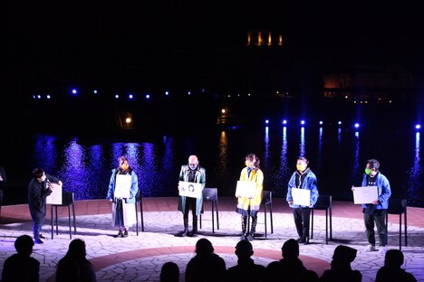 「ゾッキの日」にて、ラグナシアでのトークショーの様子。