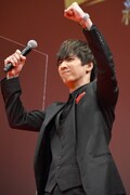 「今日は一生懸命がんばります！」と大きな声で意気込んだ藤井流星。