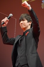 「今日は一生懸命がんばります！」と大きな声で意気込んだ藤井流星。