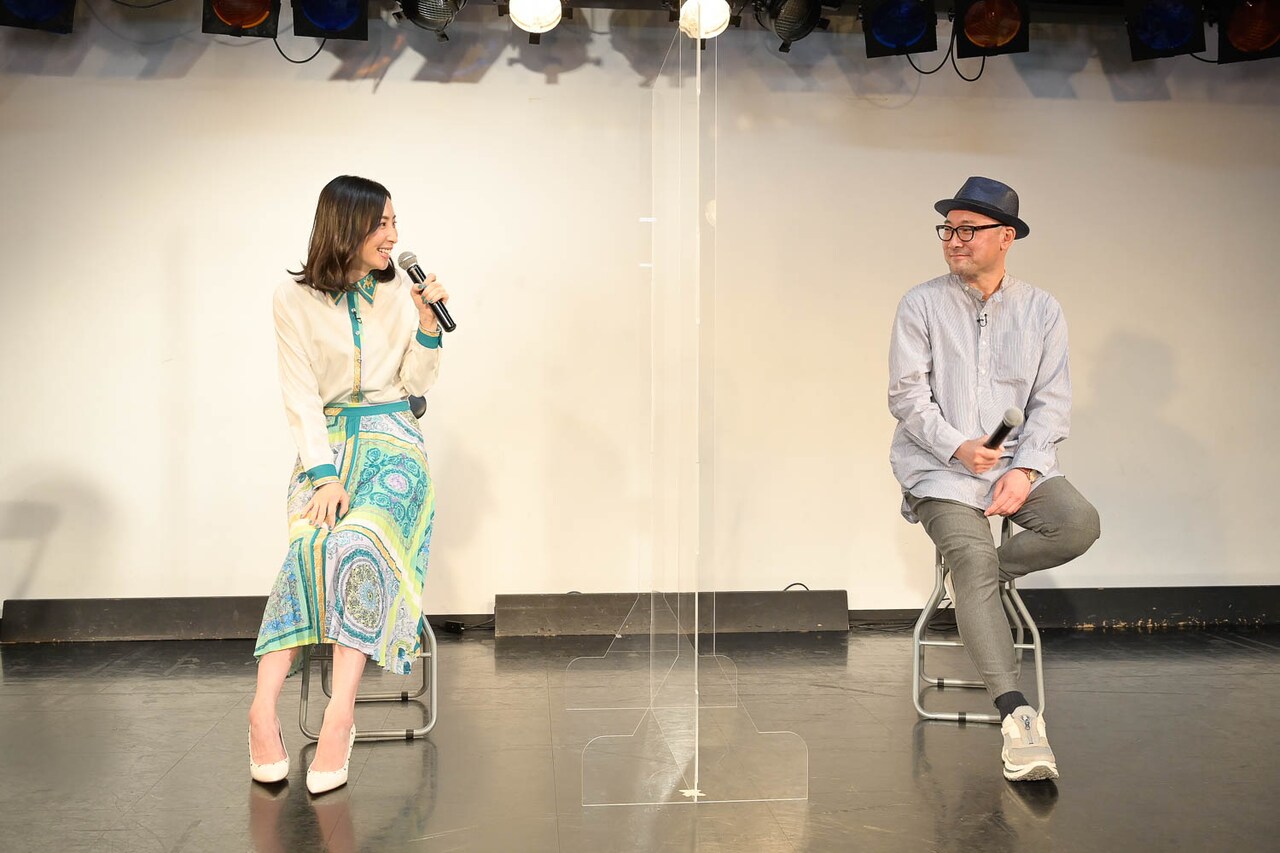 内田英治と真飛聖が役者目指す学生に特別授業！「ミッドナイトスワン」の話題も