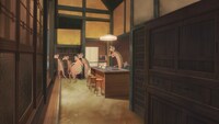 アニメ映画「岬のマヨイガ」特報より。
