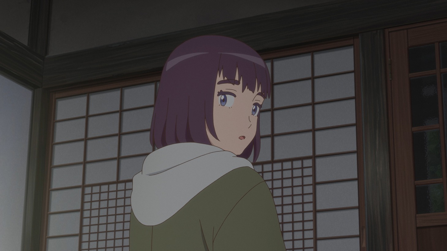アニメ映画「岬のマヨイガ」特報より。