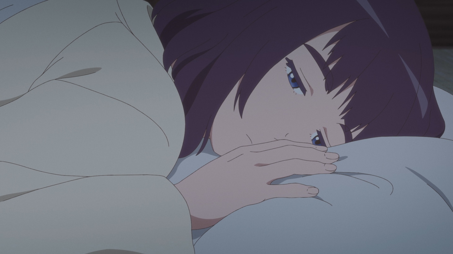 アニメ映画「岬のマヨイガ」特報より。