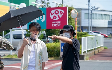 「茜色に焼かれる」メイキング写真