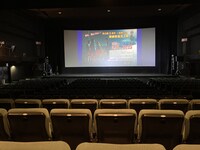 2020年の無観客上映の様子。