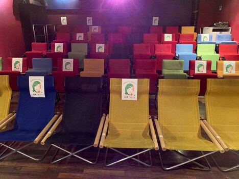 東京・アップリンク渋谷の客席の様子。