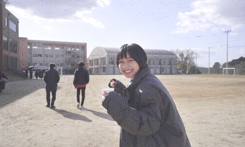 「藍に響け」メイキング写真