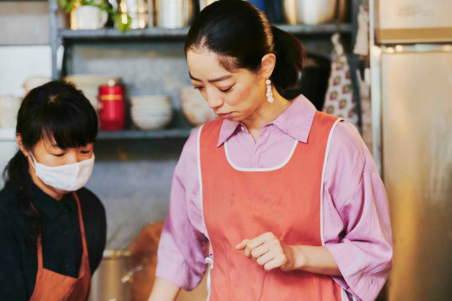 「青葉家のテーブル」メイキング写真