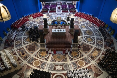 「ニュー・ポープ 悩める新教皇」メイキング写真