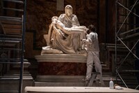 「ニュー・ポープ 悩める新教皇」メイキング写真