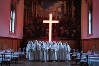 「ニュー・ポープ 悩める新教皇」メイキング写真