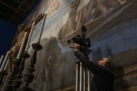 「ニュー・ポープ 悩める新教皇」メイキング写真