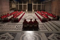 「ニュー・ポープ 悩める新教皇」メイキング写真