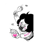 「サムライカアサン」原作イラスト(c)板羽皆／集英社