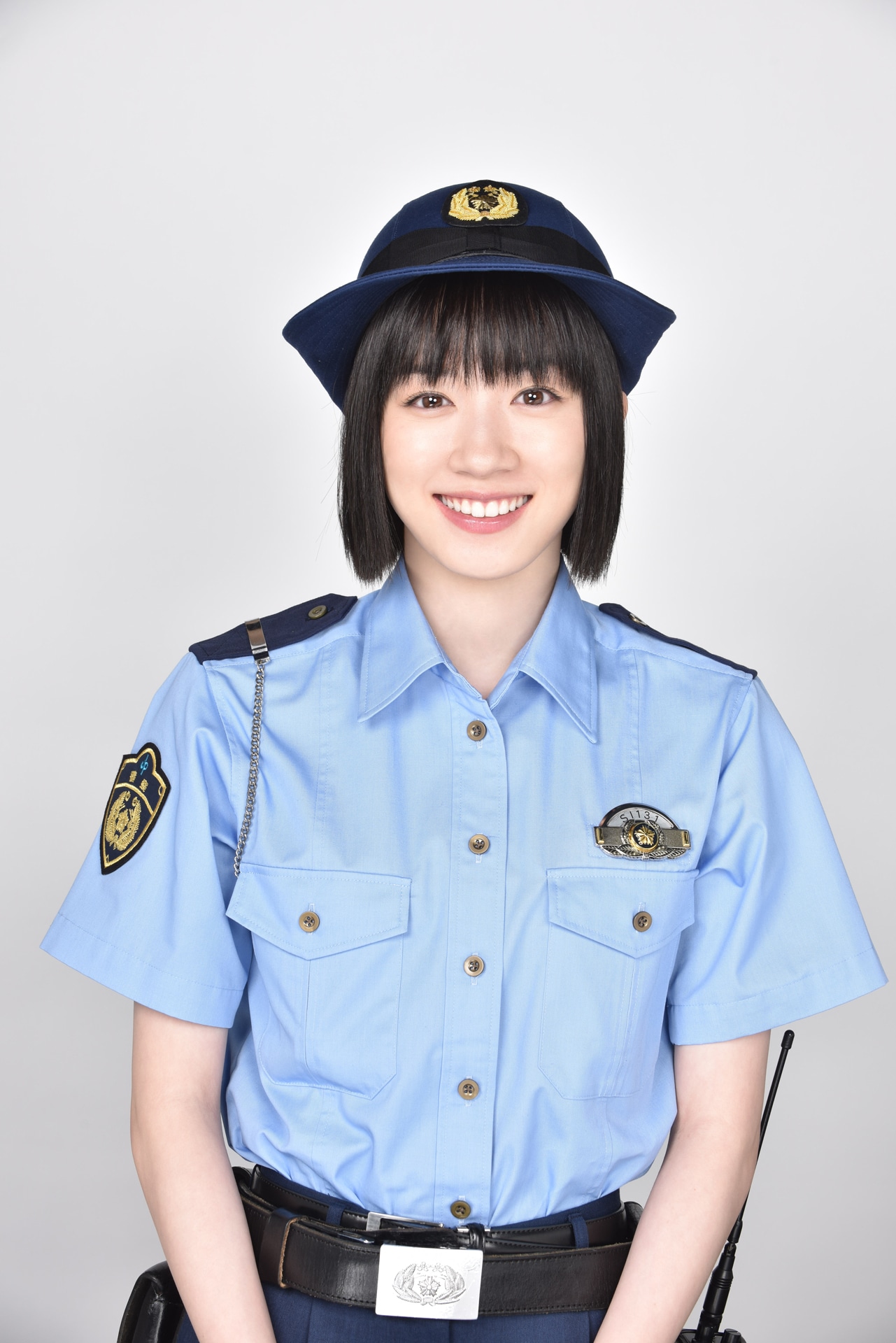 川合麻依役の永野芽郁。