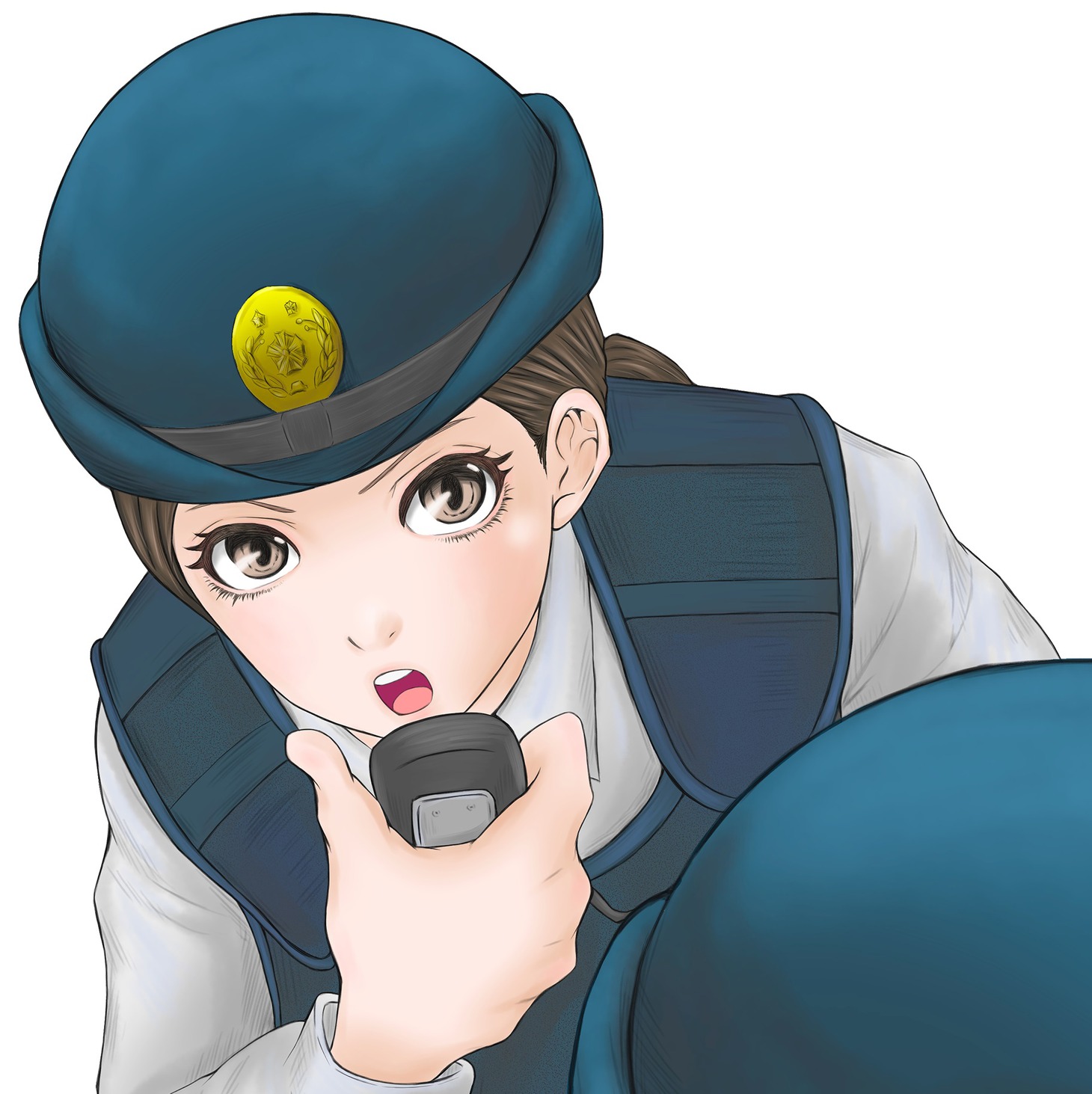 「ハコヅメ ～交番女子の逆襲～」の藤聖子。(c)泰三子／講談社
