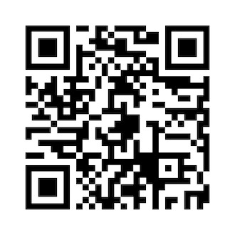 アプリ「HELLO! MOVIE」ダウンロード用のQRコード。