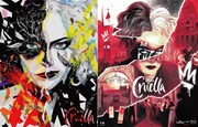 左からYoonjin Joによるアート、Bella Graceによるアート。