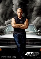 「ワイルド・スピード／ジェットブレイク」ドムのキャラポスター。