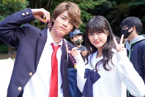 「胸が鳴るのは君のせい」メイキング写真