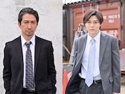 「ヨドンナ」より、神尾佑(左)と岸洋佑(右)が演じる刑事。