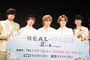 「REAL⇔FAKE 2nd Stage」完成披露トークイベントの様子。