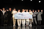 「REAL⇔FAKE 2nd Stage」完成披露トークイベントの様子。