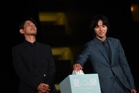 「夏への扉 ―キミのいる未来へ―」公開記念イベントの様子。
